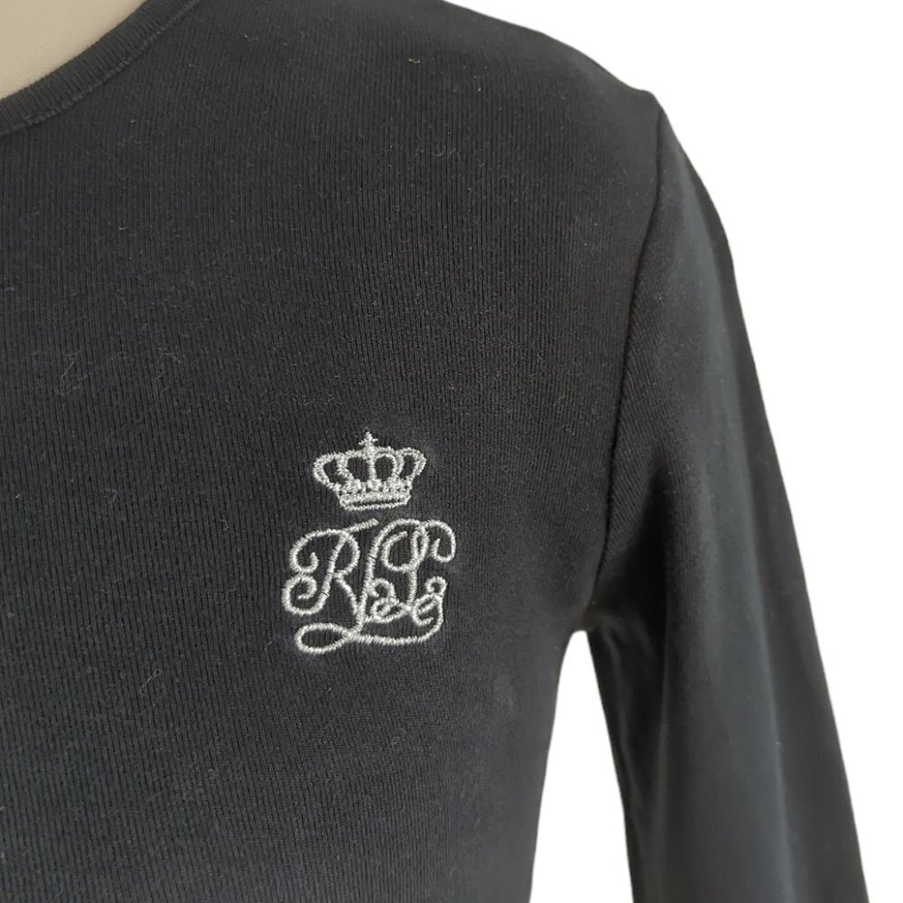 Lauren Ralph Lauren Long Sleeve Monogram Tee - Picture 5 of 5